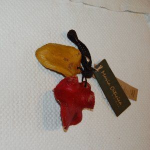 New Maria Oiticica Seed Pod Bracelet W/ Braided Closure NWT